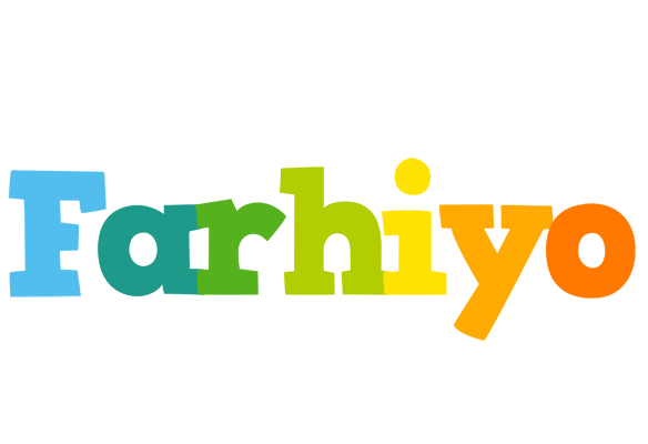 Farhiyo rainbows logo