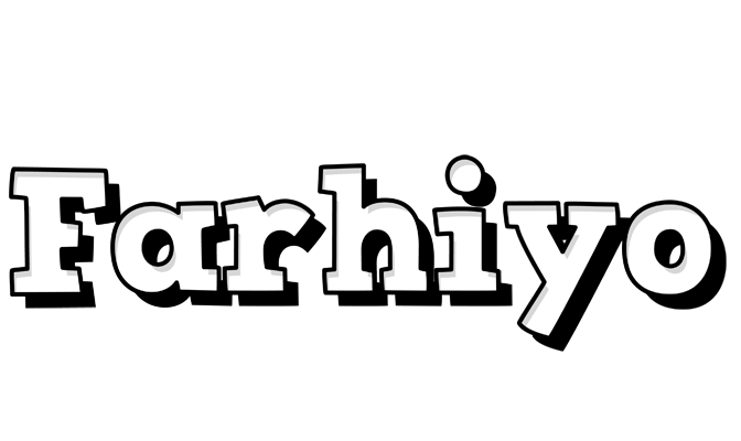 Farhiyo snowing logo