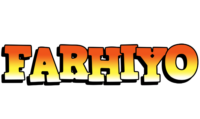 Farhiyo sunset logo