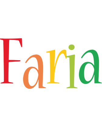 Faria birthday logo