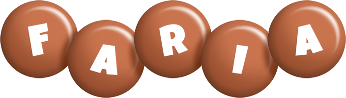 Faria candy-brown logo