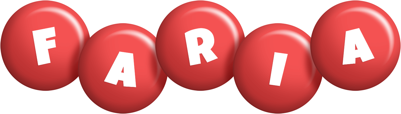 Faria candy-red logo