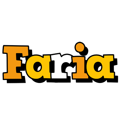 Faria cartoon logo
