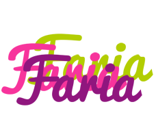 Faria flowers logo