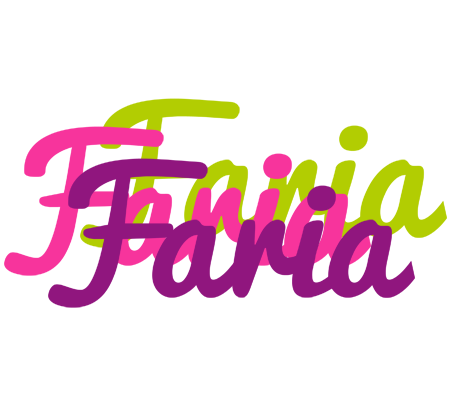 Faria flowers logo
