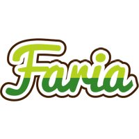 Faria golfing logo