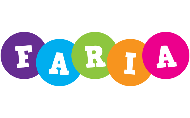 Faria happy logo