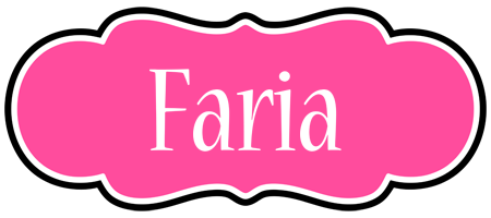 Faria invitation logo