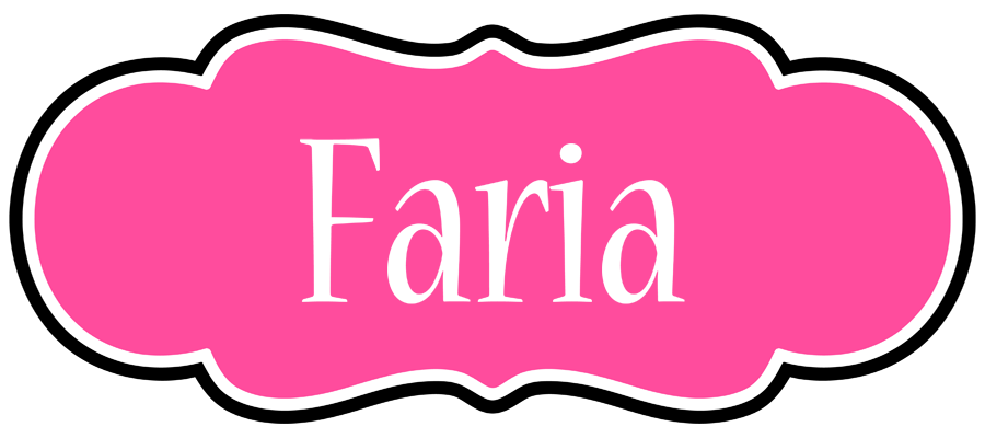Faria invitation logo