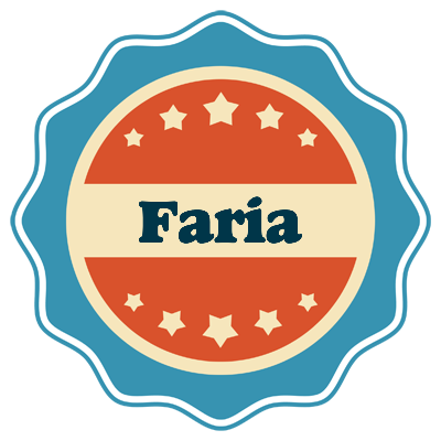 Faria labels logo