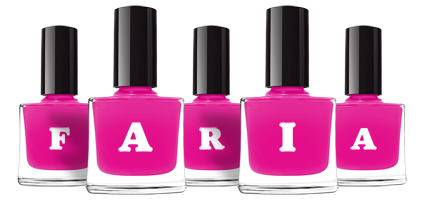 Faria nails logo