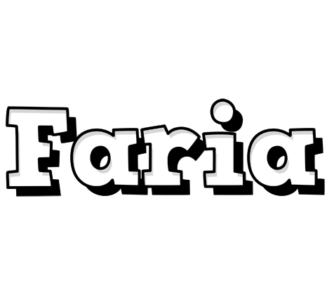 Faria snowing logo