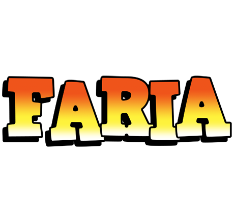 Faria sunset logo