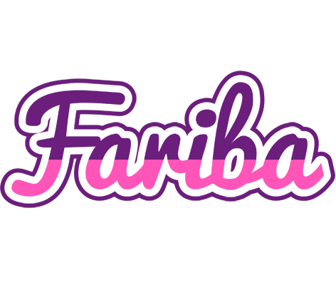 Fariba cheerful logo