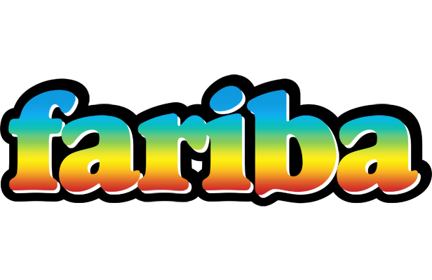 Fariba color logo