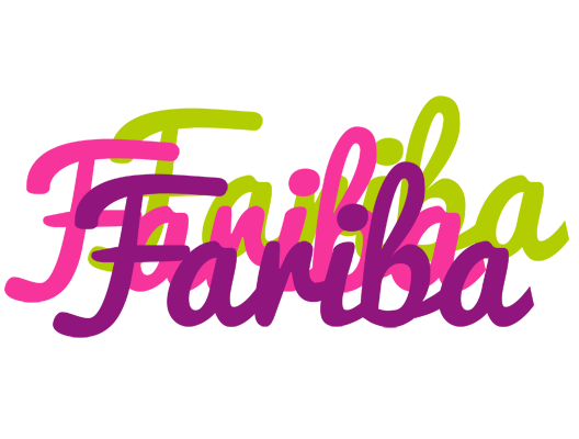 Fariba flowers logo
