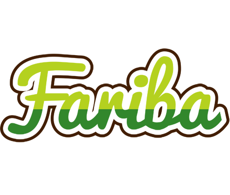 Fariba golfing logo