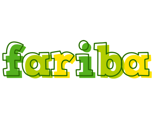 Fariba juice logo