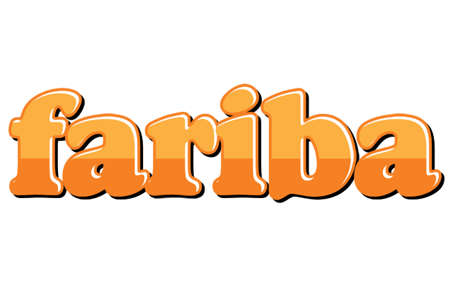 Fariba orange logo