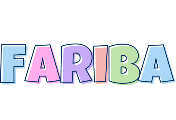 Fariba pastel logo