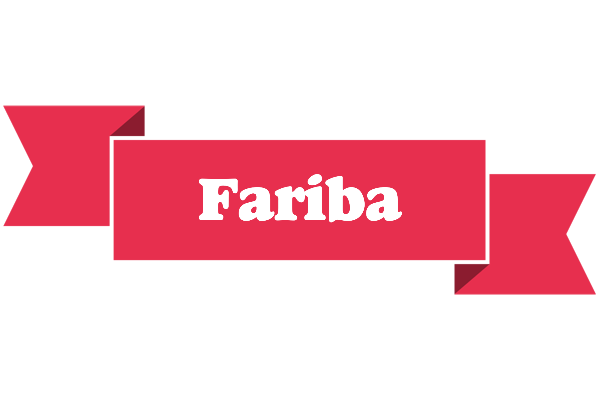 Fariba sale logo