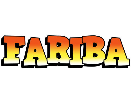 Fariba sunset logo