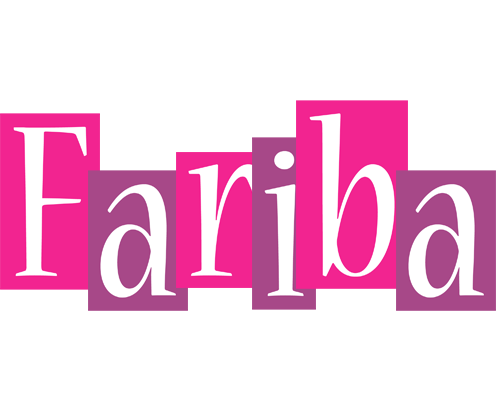 Fariba whine logo