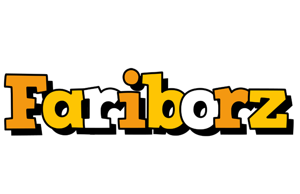 Fariborz cartoon logo