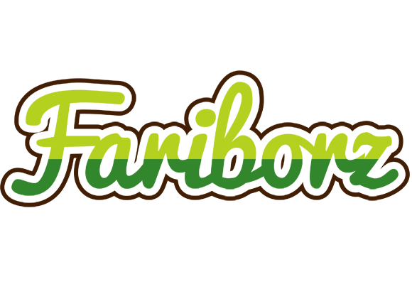 Fariborz golfing logo