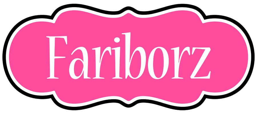 Fariborz invitation logo