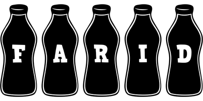 Farid bottle logo