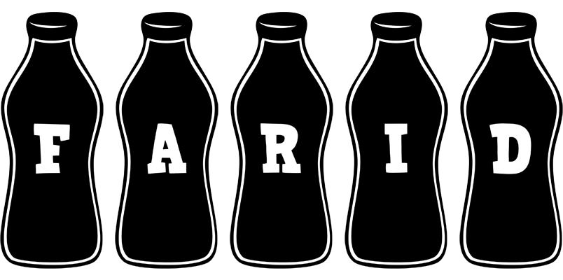 Farid bottle logo