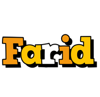 Farid cartoon logo