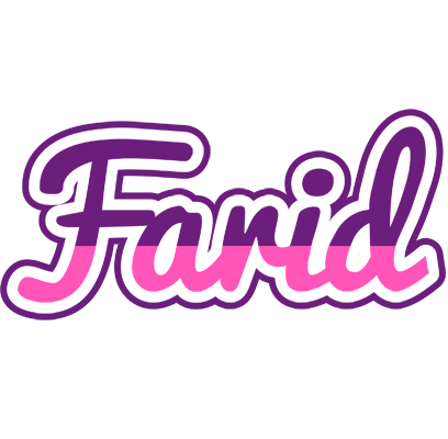 Farid cheerful logo