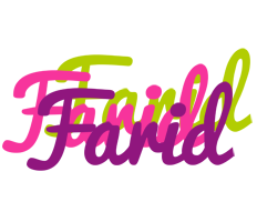Farid flowers logo