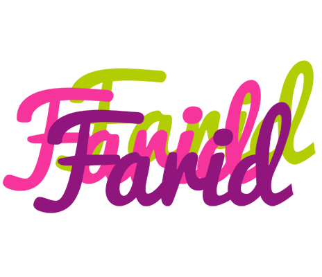 Farid flowers logo