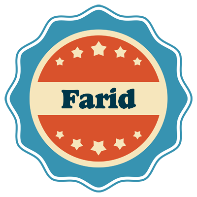 Farid labels logo