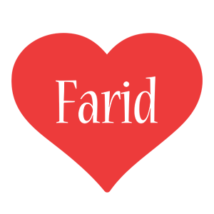 Farid love logo