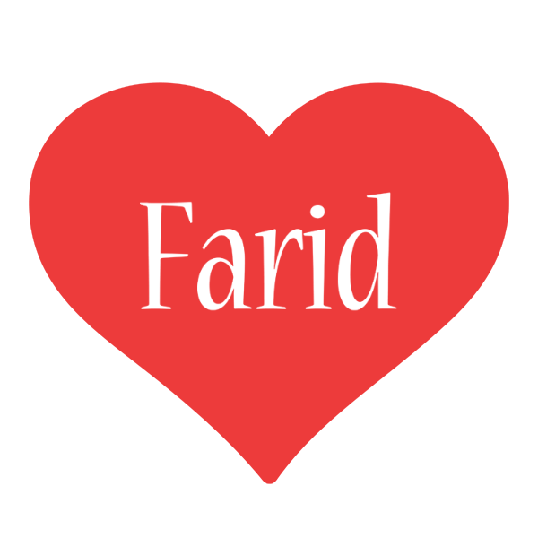 Farid love logo