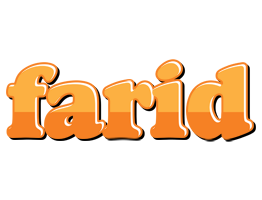 Farid orange logo