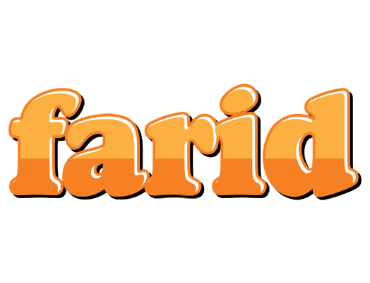 Farid orange logo