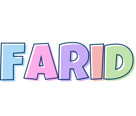 Farid pastel logo