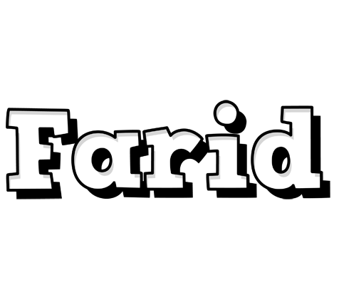 Farid snowing logo