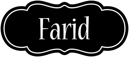 Farid welcome logo