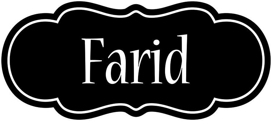 Farid welcome logo