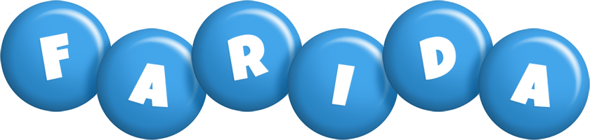 Farida candy-blue logo