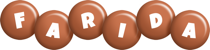 Farida candy-brown logo