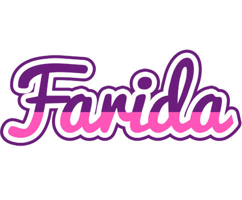 Farida cheerful logo