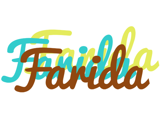 Farida cupcake logo