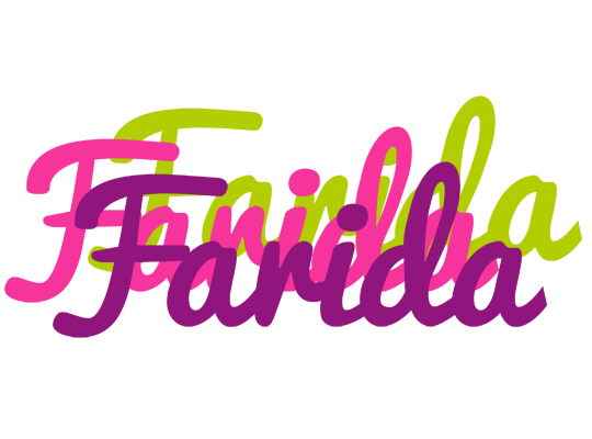 Farida flowers logo